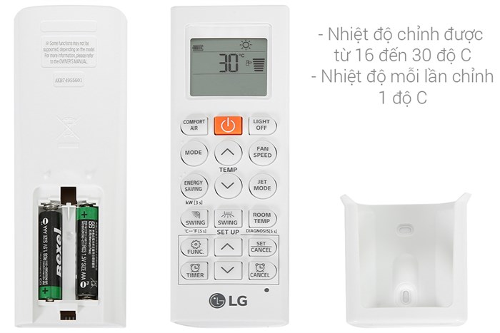 Điều hòa LG Inverter 9000 BTU 2 chiều B10END1